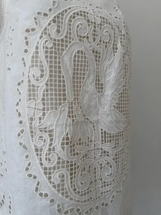 DOEN lucina embroidered linen mini dress - Picture 11 of 14